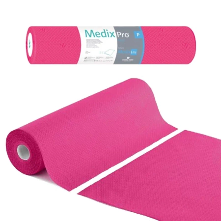 Podkład higieniczny na rolce 50cm x 50cm fuksja 36g MedixPro 600szt