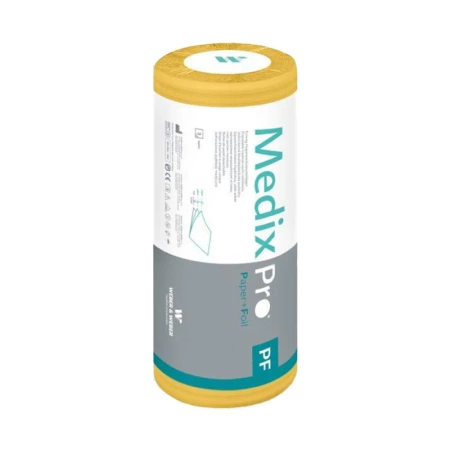 Podkład higieniczny na rolce 50cm x 80cm żółty podfoliowany 54g MedixPro 225szt