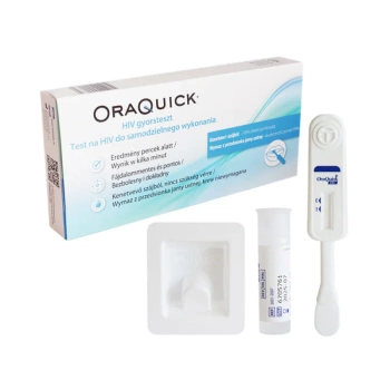 Domowy test na HIV ze śliny Oraquick do samokontroli 1szt