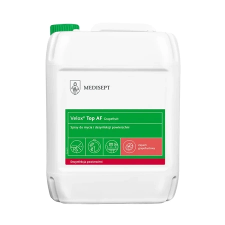 Spray do dezynfekcji i mycia powierzchni Velox Top AF Grapefruit 5l