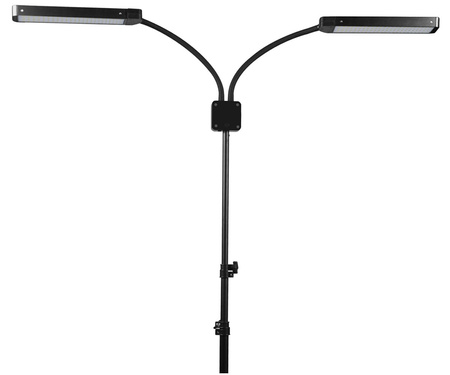 Lampa podwójna Dual Led GLAM Make Up do Makijażu, Rzęs, 40W