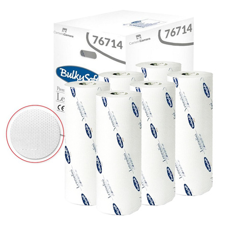 Podkład higieniczny na rolce 60cm x 34cm biały 17g BulkySoft Premium 6 rolek 1260szt
