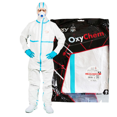 Kombinezon ochronny przeciwchemiczny M OxyChem C310 typ 4 5 6 10szt