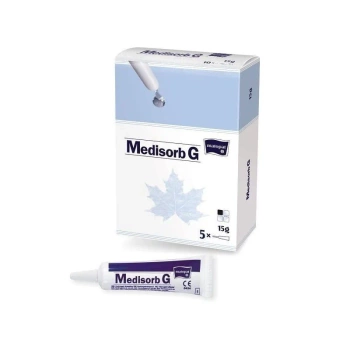 Medisorb G opatrunek hydrożelowy na rany martwicze 15 g 5 szt   15g