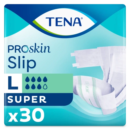 Pieluchomajtki TENA Slip ProSkin Super L 30 sztuk