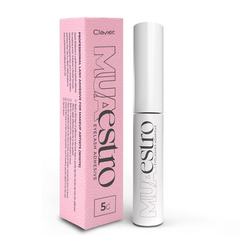 Klej do rzęs MUAestro Clavier, make up 5g,biały
