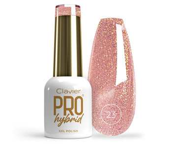Lakier Hybrydowy PRO Hybrid gold do Paznokci nr 23