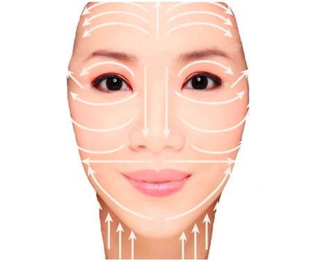 Wałek do Masażu Twarzy , Roller Kwarcowy + Kamień Gua Sha - Kolor - Czarny