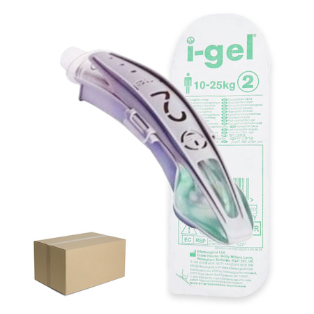 Maska krtaniowa I gel rozmiar 2 dla małego dziecka maska oddechowa intubacyjna żelowa I-gel 10 szt