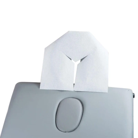 Podkład higieniczny na rolce z nacięciem x na twarz biały 40g MedixPro 500szt