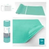 Podkład higieniczny na rolce 33cm x 50cm zielony podfoliowany 54g MedixPro 600szt