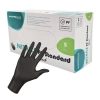 Rękawiczki nitrylowe czarne S Master Glove Nitrile PF Standard Black 100szt