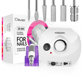Profesjonalna frezarka do manicure i pedicure 65W ZS 601 - precyzyjne narzędzie do stylizacji paznokci i dbania o dłonie oraz stopy