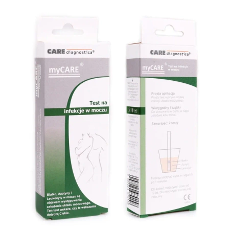 Domowe testy na infekcje dróg moczowych Mycare 2szt (1op)