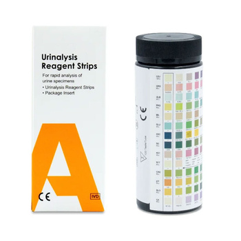 Paski moczowe do analizatora moczu Ezchek 14 parametrów 100szt