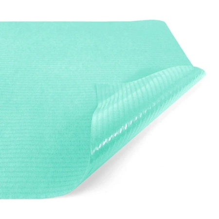 Prześcieradło jednorazowe 150cm x 210cm zielone podfoliowane 54g MedixPro 5szt
