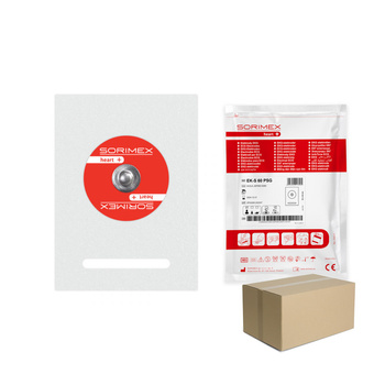 Elektrody do holtera EKG EK-S 60 PSG pianka żel stały 55mm x 40mm 50szt wielopak 40op