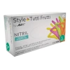 Rękawiczki nitrylowe L kolorowe Ampri Style Tutti Frutti 96sztuk