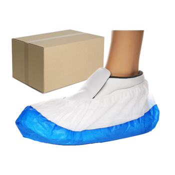 Ochraniacze na buty wzmacniane krótkie 50szt (25par) x 20op