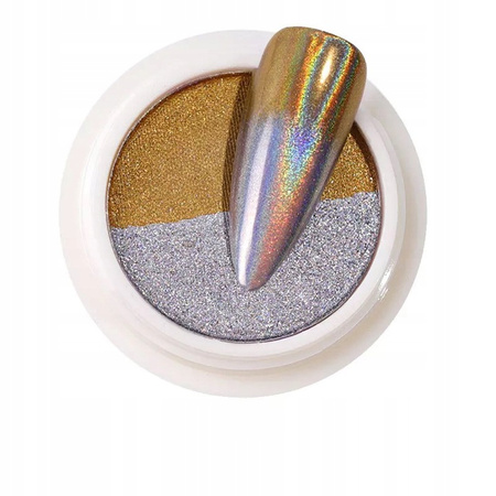 Pyłek Efekt Lustra Chromu Mirror Effect Tafla - 07