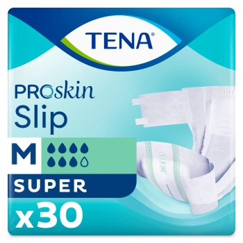 Pieluchomajtki TENA Slip ProSkin Super M 30 sztuk