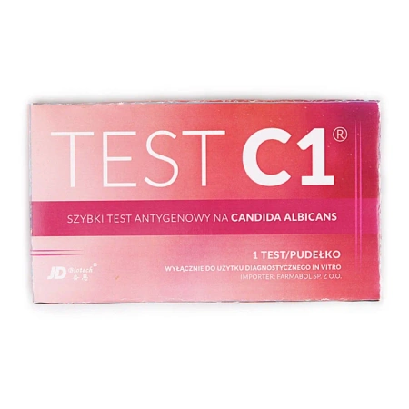 Candida Albicans test C1 do samokontroli 1szt