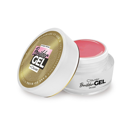 Żel Budujący UV/LED Clavier BUILDER GEL “Baby Pink”