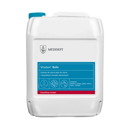 Płyn do mycia i dezynfekcji narzędzi obrotowych Viruton Bohr 5l