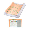 Podkład na przewijak dla niemowląt 50cm x 60cm morelowy podfoliowany 54g Its4kids 40szt
