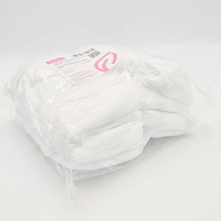 Prześcieradło jednorazowe z gumką 100cm x 220cm białe włóknina 15g 10szt