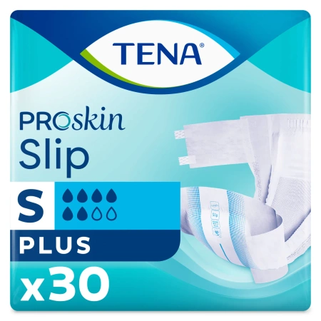 Pieluchomajtki TENA Slip ProSkin Plus S 30 sztuk