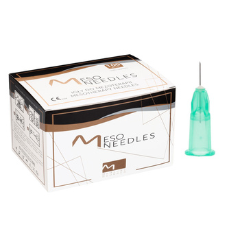 Igły do mezoterapii 32G 0,23mm x 6mm Meso Needles MB 100szt