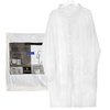 Fartuch jednorazowy biały XXXL na rzepy (flizelina 22g) 1szt