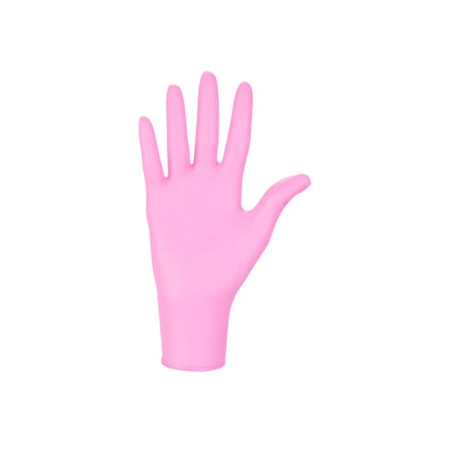 Rękawiczki nitrylowe XS różowe Mercator Nitrylex Pink 100sztuk