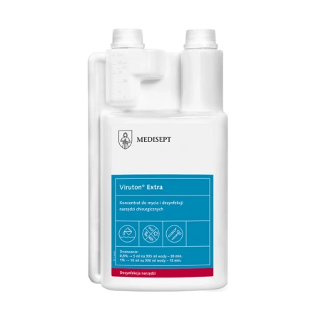 Koncentrat do mycia i dezynfekcji narzędzi chirurgicznych Viruton Extra 1l 12szt