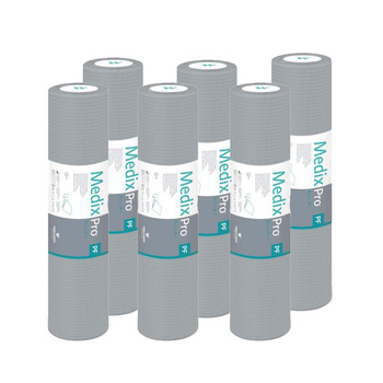 Podkład higieniczny na rolce 50cm x 50cm szary podfoliowany 54g MedixPro 480szt