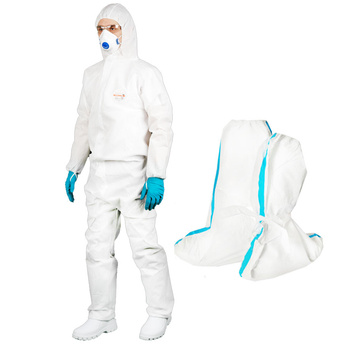 Kombinezon ochronny malarski XL OxyChem C110 + ochraniacze na buty wysokie