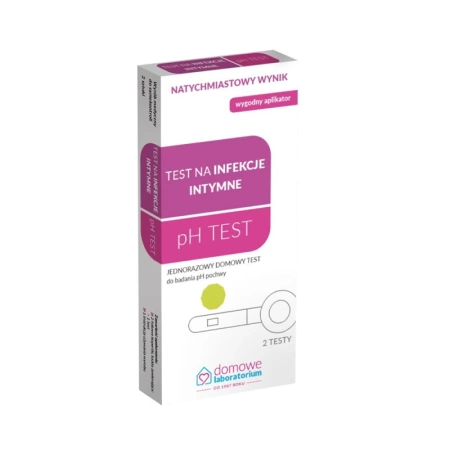 Domowy test badania PH pochwy dla kobiet 2szt (1op)