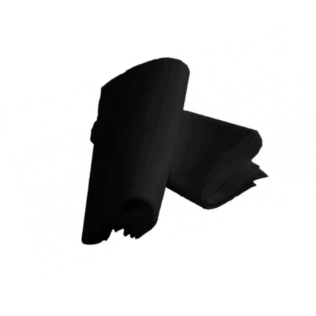 Prześcieradło jednorazowe 160cm x 210cm czarne włókninowe 15g 10szt