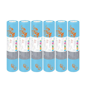 Podkład dla dzieci na rolce 50cm x 50cm niebieski podfoliowany 54g Its4kids 480szt