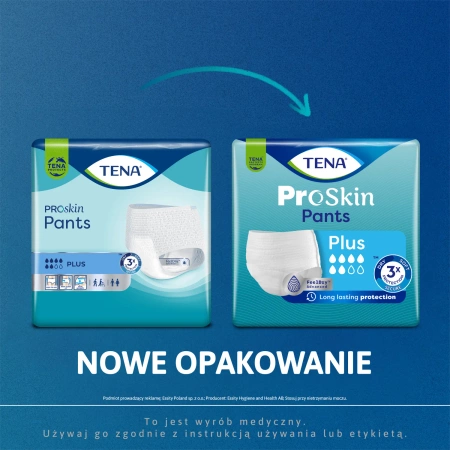 Majtki chłonne TENA Pants ProSkin Plus L 30 szt