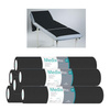Podkład higieniczny na rolce 60cm x 50cm czarny podfoliowany 54g MedixPro 480szt