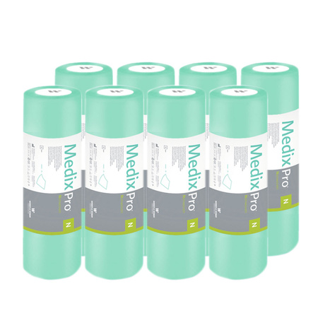 Podkład higieniczny na rolce 50cm x 50cm zielony 20g MedixPro 800szt