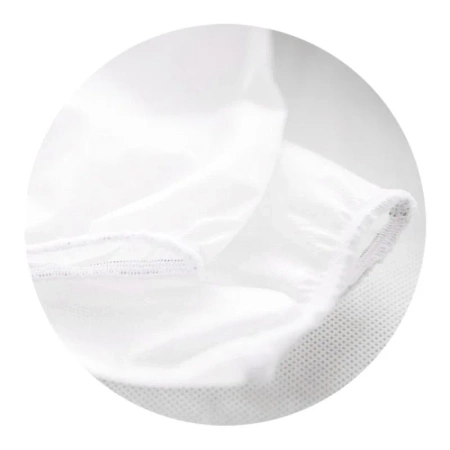 Fartuch jednorazowy biały dla dzieci wzrost 110-130cm (flizelina) 10szt