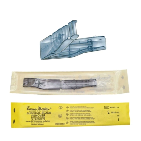 Sterylny jednorazowy usuwacz ostrzy skalpela Swann Morton 50szt