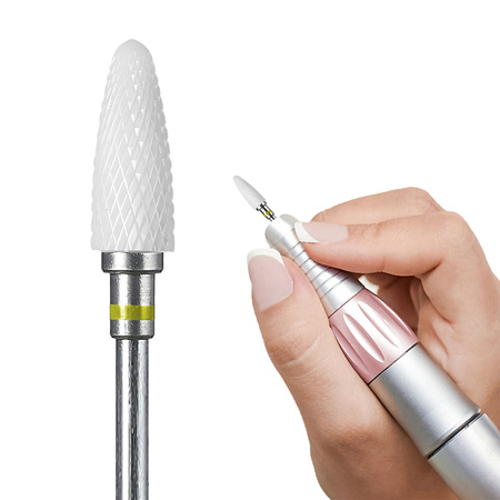 Frez ceramiczny FLAME S (XF)bardzo delikatny (żółty)