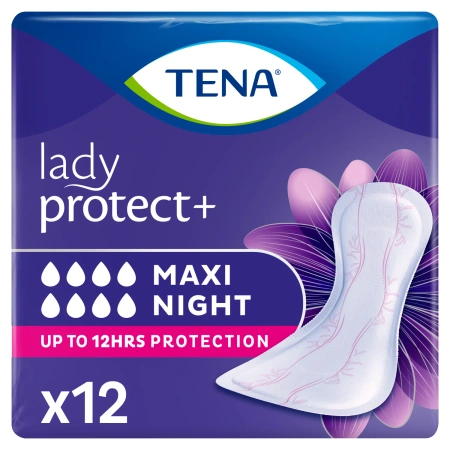 Specjalistyczne podpaski TENA Lady Maxi Night 12 szt