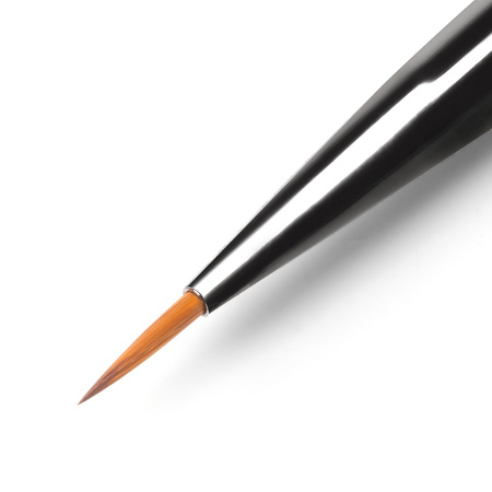 Pędzelek do zdobień akrylowych 03 srebrny - 10mm SREBRNY