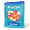 Nakładki ścierne tarcze wymienne PodoDisc Medisterill Clavier do pedicure gradacja 25mm, 180 grit, 50szt