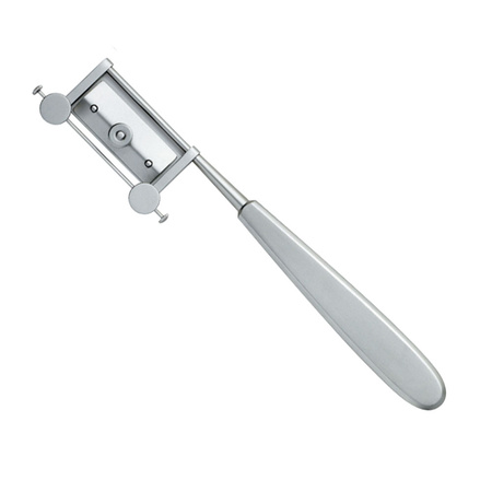 Rękojeść chirurgiczna Silvers Steinless uchwyt do ostrza do przeszczepu skóry 1szt stal nierdzewna Swann-Morton